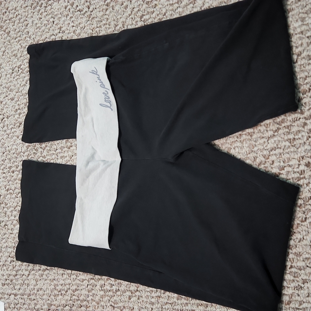 Vs Pink yoga pants size Med